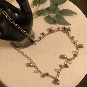 Charming Charlie Gold Tone Necklace